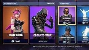 New Fortnite Item Shop Countdown September 9th Power Chord Return Fortnite Battle Royale Power Chord New Skin Power