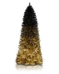 I am loving making our rainbow tree more and more kitsch and unusual every year! Black Gold Ombre Christmas Tree Treetopia