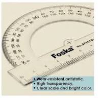 Stationery Office 180 Degree 10cm School Transparent Plastic ...