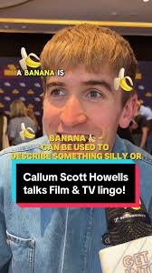 Cómo Callum Scott Howells aprendió la jerga del cine