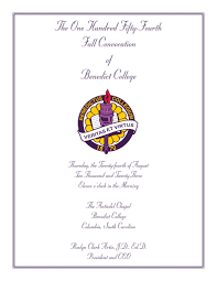 Benedict College 2023 Fall Convocation