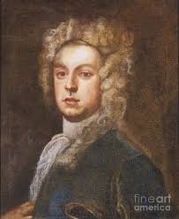 Portrait Of John Dandridge Painting by English School