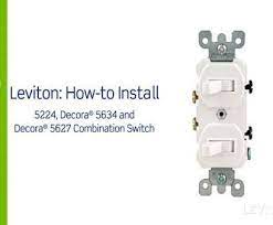 Be sure to shut off the power before installing an. Leviton Double Pole Switch Wiring Diagram