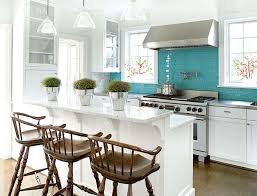 Kitchens With Color Pop Backsplashes All Things Nice Kitchen Inspiration White With A Pop Of Colour Turquoise Kitchen Kitchen Design Small Home