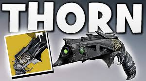 Their work includes lots of exotics, trials of the nine gear for destiny 2, and some of the latter updates in the original game. Destiny Rise Of Iron Year 3 Thorn Exotic Hand Cannon Package Adept Gaming
