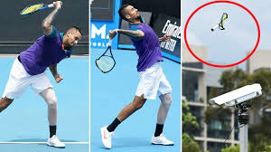 Nike air zoom vapor cage 4 rafa berry/wh men's shoe. Australian Open 2021 Nick Kyrgios Crashes In Ugly Meltdown