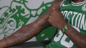 In 1992 the first text message was sent, dvds were. Nba Tattoos Marcus Smart