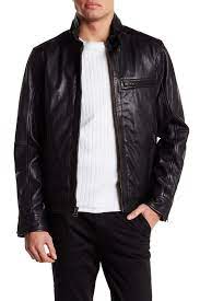 A Stand Collar And Exposed Zip Detailing Add Slick Moto Minded Touches To A Leather Jacket Leather Moto Jacket Moto Jacket Style Hoodies Womens Fashion