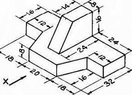 نتيجة بحث الصور عن Order Paper Engineering Drawing Isometric Drawing Exercises Autocad Isometric Drawing Geometric Drawing