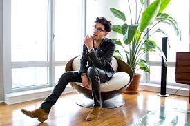 Chromeo S Dave 1 Shares His Leather Jacket Collection Best Chelsea Boots Saint Laurent Paris Boots Men Outfit
