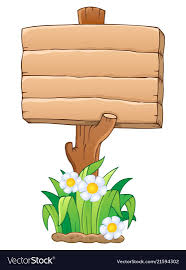 Wooden Signboard Theme Image 1 Vector Image On Bordas Coloridas Festa Masha E O Urso Marcha E O Urso
