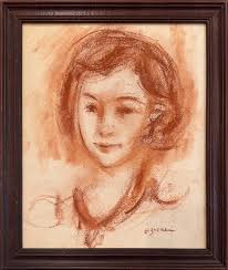 Chalk Portrait Paintings