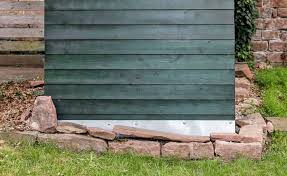 Gegebenenfalls kannst du unebenheiten am boden mit etwas erde oder sand ausgleichen. Fundament Furs Gartenhaus Mein Schoner Garten