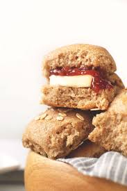Fluffy Vegan Spelt Rolls Recette Yum Scones Bun S