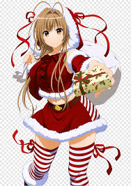 Amagi Brilliant Park Hinata Hyuga Anime Waifu, brilliant, manga, fictional  Character, santa Claus png | PNGWing