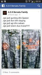 Talam dua mukatalam dua muka. A E K Bersatu Family Publications Facebook