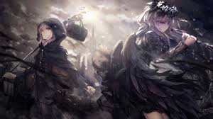 Female character design character art all anime. Desktop Wallpaper Dark Anime Girls Original Hd Image Picture Background E95e2c