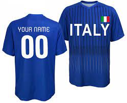 Get the best soccer jerseys at fanatics. Custom Italy National Team Soccer Jersey