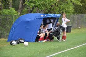 Premier Portable Shelter Tent Soccer Lacrosse Baseball Camping Navy Blue Portable Shelter Shelter Tent Lacrosse