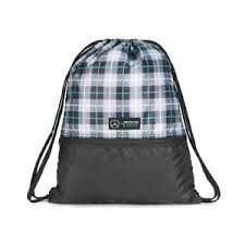 New Mercedes Amg Petronas Motorsport F1 Pull Bag Check Design Drawstring 2020 Ebay
