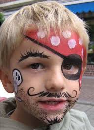 Tolle Schminkidee Fur Ein Piratenkostum Pirate Face Face Painting Tutorials Kids Face Paint