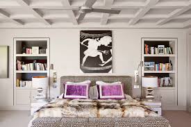 We made this platform bed to utilize the space under the bed in a functioning, easy to access storage space for the foot of the bed is a solid piece of wood, while both sides are lined with bookshelves. 30 Stylish Bedrooms With Bookshelves Chairish Blog