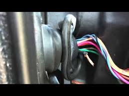 Next, i pulled the wiring back into the cab through the boot and then removed the boot entirely from the cab side of the jeep. 1993 Jeep Grand Cherokee Door Wiring Harness Mack Truck Schematics Begeboy Wiring Diagram Source