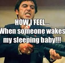 Image result for sleeping baby meme