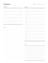free printable daily to do list template pdf
