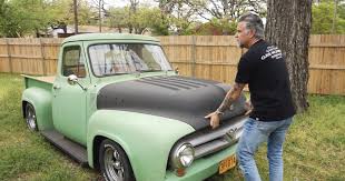 Gas monkey garage golf polo double sided large logo shirt men's size large(zz6)top rated seller. Richard Rawlings Checks Out A Field Full Of Classic Cars And Pickups