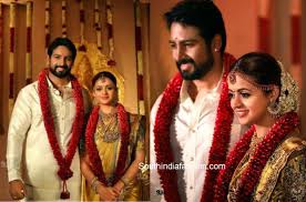 From wikimedia commons, the free media repository. Malayalam Actress Bhavana And Producer Naveen Wedding