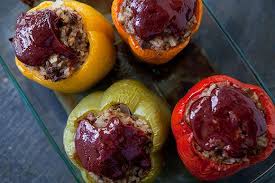 Dad S Stuffed Bell Peppers Recipe Simplyrecipes Com Recipe Stuffed Peppers Simply Recipes Bell Pepper Recipes