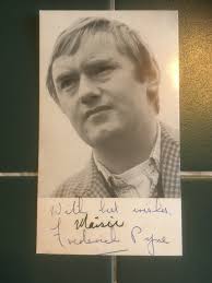 FREDERICK PYNE Signed Photocard