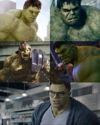 Looper On Instagram The Evolution Of Mark Ruffalo S Hulk In The Marvel Cinematic Universe Mark Ruffalo Hulk Mark Ruffalo Marvel Cinematic