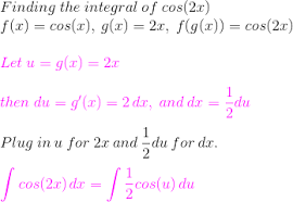 The integral can be calculated using integration by parts (using the if we apply integration by parts to the rightmost expression again, we will get $∫\sin^2(x)dx = ∫\sin^2(x)dx$, which is not very useful. Solving The Integral Of Cos 2x Video Lesson Transcript Study Com