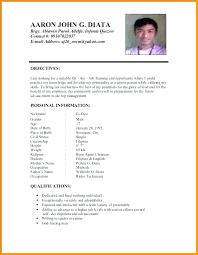 sample resume for filipino nurses – francistan template