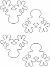 See more ideas about shape templates, felting projects, felt crafts. Christmas Shapes Coloring Pages