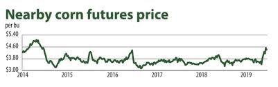 corn prices soar as u s d a slashes crop forecast 2019 06