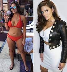 But at the same time, she looks after her body in the gym. Photos Ashley Graham Slams Haters Who Criticized Her Weight Loss Hollywood Life