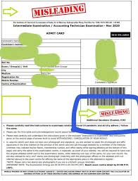 Divide each day into 4 sections, each of. Icai Clarifies On Misleading Admit Card Image Circulated On Social Media