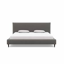 Odessa shearling canopy bed king. Beds Emily Henderson