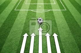 Välj mellan fotbollsplan bildbanksfoton, bilder och royaltyfria bilder från istock. Begrepps Fotbollsplan Strategisk Planering Med Fotboll Pilar Fototapet Fototapeter Fotbollsplan Straff Liga Myloview Se