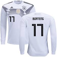 Make sure that you secure your official jérôme boateng jersey, number 17, only available right here in the fc bayern fan store. Germany 2018 World Cup Jerome Boateng 17 Home Long Sleeve Shirt Soccer Jersey Dosoccerjersey Shop