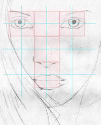 Gesicht Auge Mund Nase Portait Zeichnen Lernen