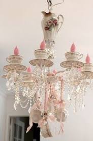 Teacup Chandelier Who Would Have Thought Tea Cup Chandelier Mason Jar Chandelier Diy Chandelier