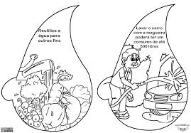 Cuidados com a agua desenho para colorir ultra coloring pages. Livrinho Dia Da Agua So Escola