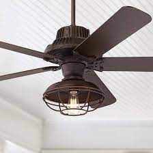 Emerson cf621sw outdoor ceiling fan. 60 Industrial Forge Led Outdoor Ceiling Fan 64v22 Lamps Plus Outdoor Ceiling Fans Ceiling Fan Rustic Ceiling Fan