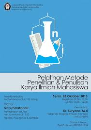 Poster Pelathian Penulisan Riset Universitas Mahasiswa Matematika