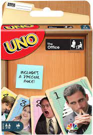 Maybe you would like to learn more about one of these? Amazon Com Uno The Office Card Game With 112 Cards Instructions Gift For Kid Adult Or Family Game Night Ages 7 Years Older Toys Games