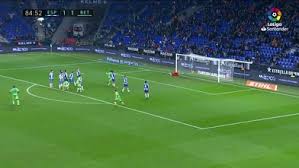 Gol de Tello (1-0) en el Betis 3-2 Girona